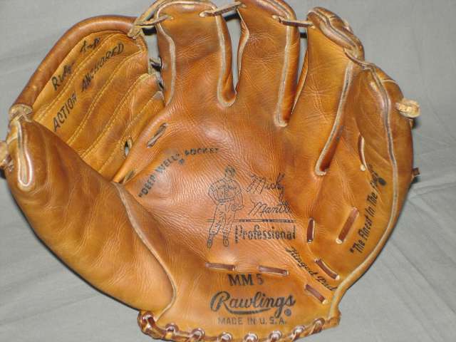 Mickey Mantle Rawlings MM5 Front